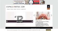 Desktop Screenshot of espaciomotos.com